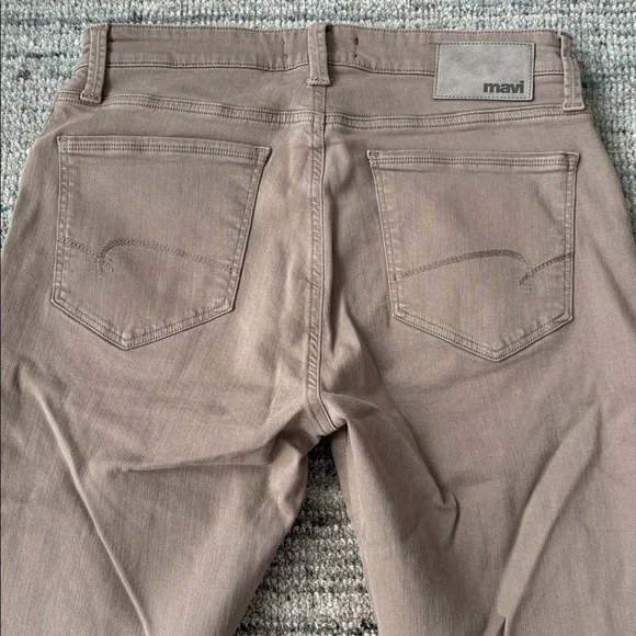 Mavi Men's Tan/Brown Zach Straight Jeans Size 32” X 30” Pant - Picture 6 of 7